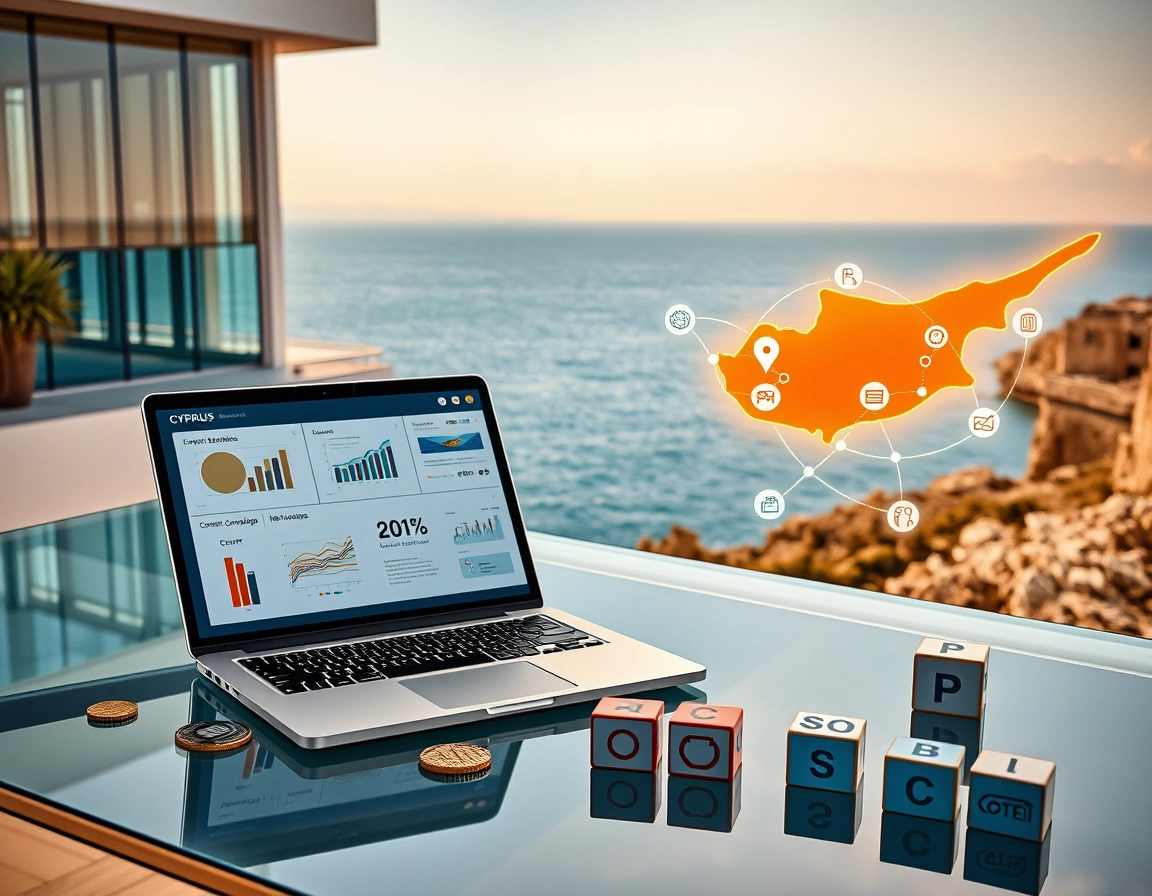 Professional image related to digital marketing strategy for startups Cyprus with high-quality visual elements