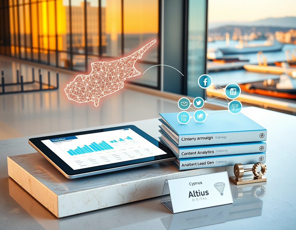 Professional image related to B2B social media agency Cyprus with high-quality visual elements